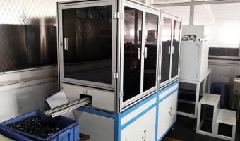 工場環境-旭弘磁材-自動選別機